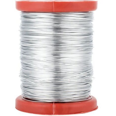 Pasamer 0.5mm Apiculture Cadre en Acier Inoxydable Fil Cadre Fil de Fer pour Outil de Cadres Ruches(01)