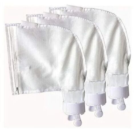 Lot de 3 sacs de rechange avec fermeture éclair compatibles avec Polaris 280 480 Sacs en maille nylon multifonctions K13 K16 Polaris