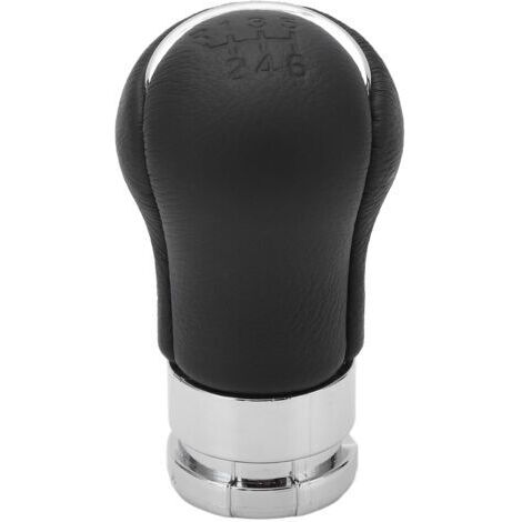 Pommeau de Levier de Vitesse, 6 Vitesses 32 mm/1,26 po Pommeau de Vitesse à Installation Simple, Anti-âge, Sensation de Main Confortable, Haute résistance pour Accessoire d'intérieur de V (1/4)