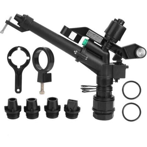 Arroseur de pelouse 1.5in à 1in DN25 Filetage Femelle Automatique 360 Degrés Rotation Réglable Bras À Bascule Arrosage Ferme Irrigation