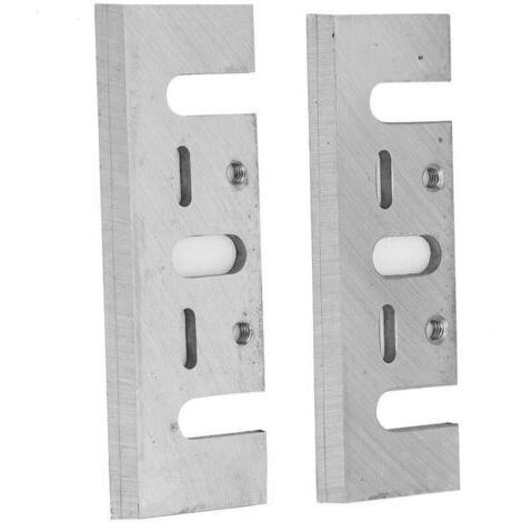 Er,Makita Wendemesser 82Mm,Makita1900B,Fer Rabot 82Mm,Lame Rabot Hitachi 82Mm,Lame Rabot Makita A Pair Hss Menuiserie Lame de Remplacement de Raboteuse électrique Manuelle pour