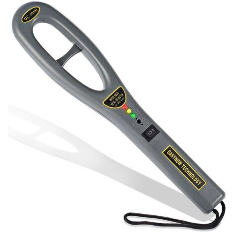 Détecteur de Métaux,main-Détecteur Métaux Portable avec Haute Sensibilité pour occasions importantes,métro, parc