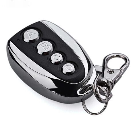Télécommande universelle de porte de garage 433 Clone 4 clés Code auto Duplicateur de télécommande de porte de garage- (1/4)