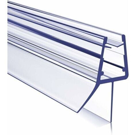 Joint de douche 80cm pour douche des scellées porte, Salle de douche joint d'étanchéité PVC , Protection étanche, pour 4-6mm de verre-