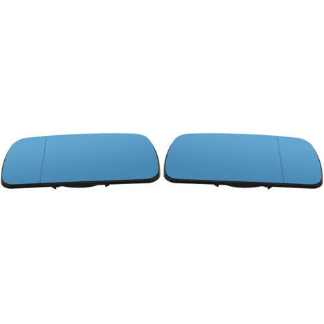 Paire de rétroviseurs bleus de rechange pour modèles E46 (02.1998-03.2005) et E39 (1995-2000). (1/4)