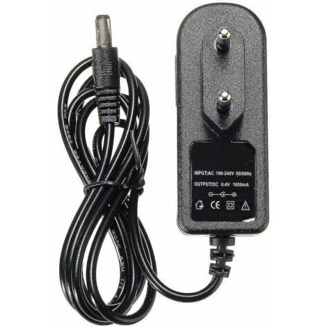 Chargeur intelligent 8.4v 1a pour 7.4v 7.2v Li-ion Li-po Autre batterie Auto-stop