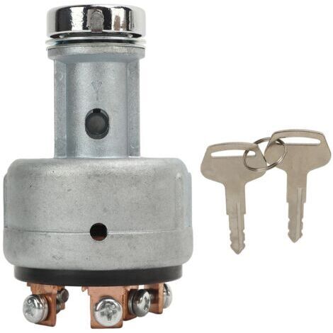 Commutateur d'allumage avec clés 08086-10000 Remplacement pour John Deere 650 750 850 950 1050 (1/4)