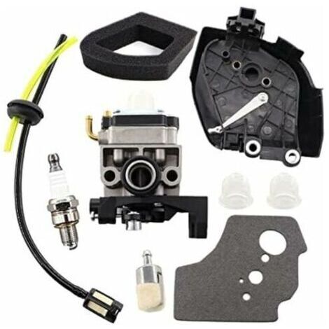 Carburateur avec filtre à air, couvercle de filtre à air et boîtier de tuyau à essence pour moteur Honda GX35 GX35NT HHT35S 1.3 CV, pour débroussailleuse et mini moteur à essence. (1/5)
