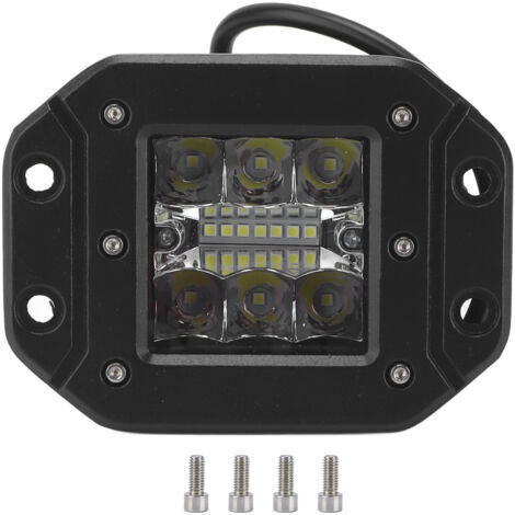 [JAMAIS UTILISÉ]Lampe de travail LED 5 pouces 42W, Protection IP67, lentille 4D, Combo antibrouillard universel pour UTV ATV (1/4)