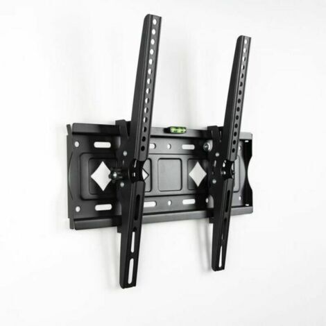 [JAMAIS UTILISÉ]Support mural pour TV 26-65” support TV d'inclinaison réglable à 15° support intégré pour téléviseur LED Cisea (1/4)