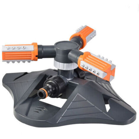 [JAMAIS UTILISÉ]Arroseur de pelouse, mise à niveau de l'arroseur de jardin, système d'arrosage automatique rotatif à 360 degrés, système d'arrosage d'eau d'herbe, arroseur de tuyau d'arrosage pour cou (1/4)