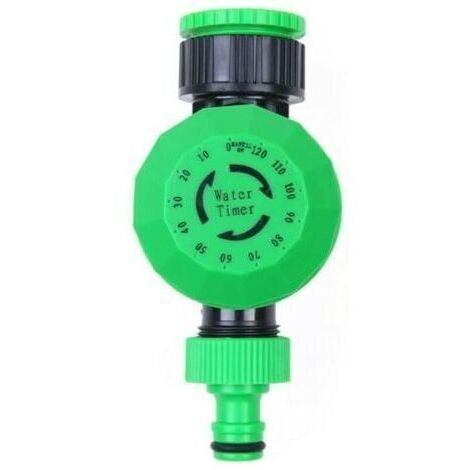 [JAMAIS UTILISÉ]Minuterie d'Arrosage, Minuterie Mécanique d'arrosage Automatique Jardin pour Robinet 1/2 et 3/4 et Arroseur (1/4)