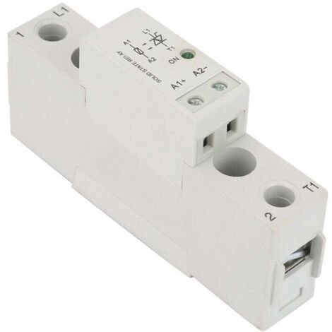 [JAMAIS UTILISÉ]Relais statique, carte de relais statique SMT48 DIN Rail, module de commutation de relais SSR CA à commande CC (SMT4810) (1/3)