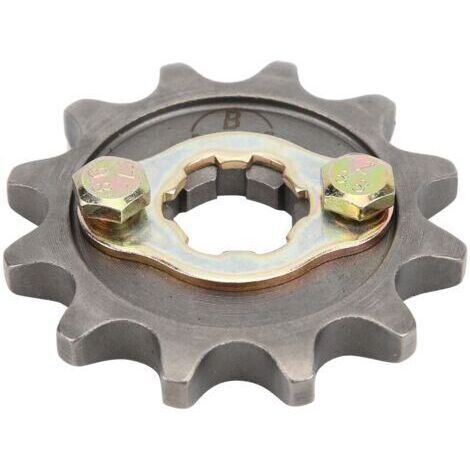 [JAMAIS UTILISÉ]530 Chane Pignon Avant Cog 0.8in Arbre Alliage De Fer pour Moto Pit Dirt Bike ATV Go Kart Quad (1/4)