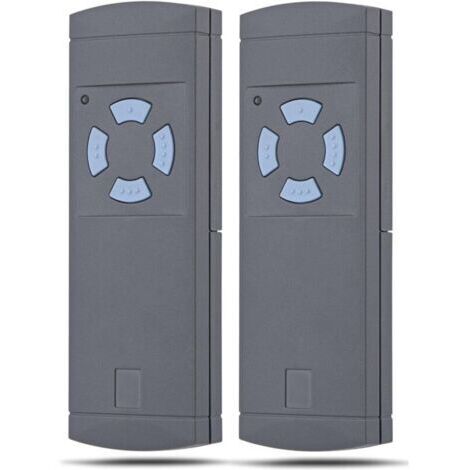 [JAMAIS UTILISÉ]Lot de 2 émetteurs portatifs 868 MHz pour ouvre-portes de garage Hörmann HS4-868, code fixe pour Hörmann HS4-868, HSE4-868 et HSM4-868. (1/4)