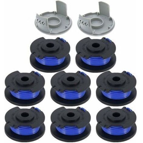 [JAMAIS UTILISÉ]Bobines de Fil de Rechange pour débroussailleuse Compatible Ryobi One+ AC14RL3A Remplacement du fil de coupe et du câble de coupe de la tête faucheuse à bobine (1/5)