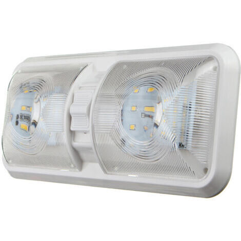 [JAMAIS UTILISÉ]48Led 2835 Smd Plafonnier éclairage Double interieur Pour Caravane Camping Camion (1/5)