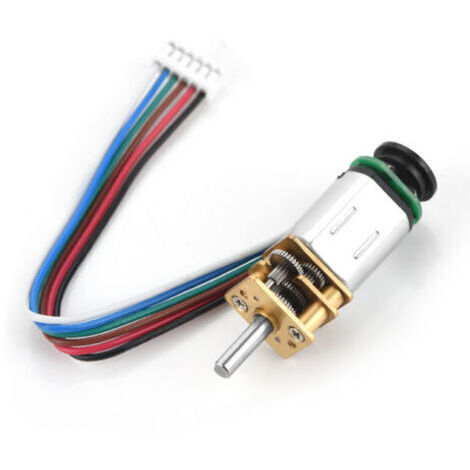 [JAMAIS UTILISÉ]Moteur à engrenages DC6V 2W GBMQ-GM12BY20 avec encodeur à disque codé magnétique (6V 30 tr/min) (1/4)