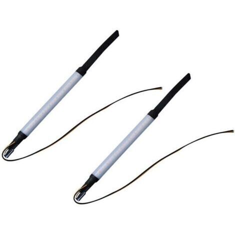 [JAMAIS UTILISÉ]2 Pieces Moto Fourche Avant Bande Led Clignotant Indicateur Lumiere Anneau Lampe De Direction, Style 2 (1/3)