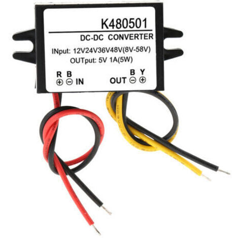 [JAMAIS UTILISÉ]Convertisseur CC, protection contre les courts-circuits, abaisseur DC-DC, ventilateur étagé non isolé, pompe à eau, caméra de surveillance pour écran LED de voiture (1/4)