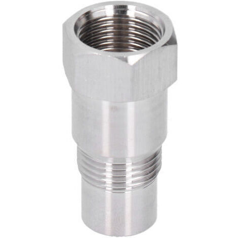 [JAMAIS UTILISÉ]Adaptateur de capteur d'oxygène 02, capteur d'oxygène de lumière de moteur de voiture haute résistance pour la plupart des véhicules M18X1.5mm (1/4)