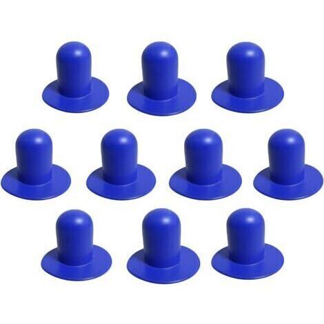 [JAMAIS UTILISÉ]Lot de 10 Bouchons de Bouchon de Piscine étendus, Bouchon Pompe Filtre Bestway Lay Z Spa Filtre Lay Z Spa Filtre de Piscine de Rechange Compatible avec Pool (Bleu, étendu) (1/4)