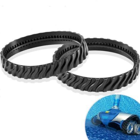 [JAMAIS UTILISÉ]Chenilles adaptables 2 pour Zodiac MX6 MX8 MX9, pneus pour robot nettoyeur de piscine Baracuda R0526100 (1/4)