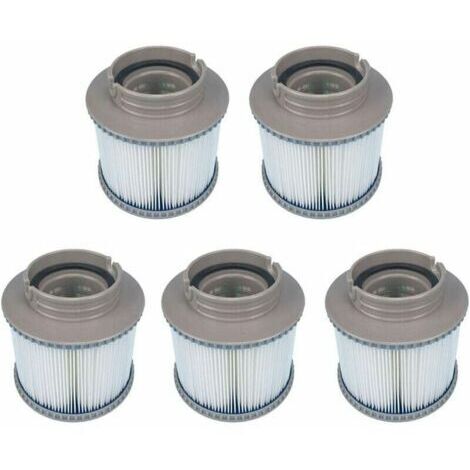[JAMAIS UTILISÉ]Lot de 5 filtres de rechange pour MSPA FD2089, cartouche de filtre pour piscine, hot-subbs et spas (1/2)