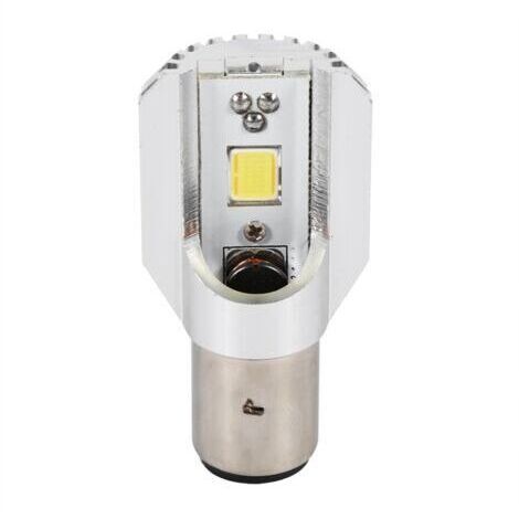 [JAMAIS UTILISÉ]BA20D Moto LED Phare Blub Haut/Bas Faisceau Lumière COB Scooter Tête Lampe (1/4)