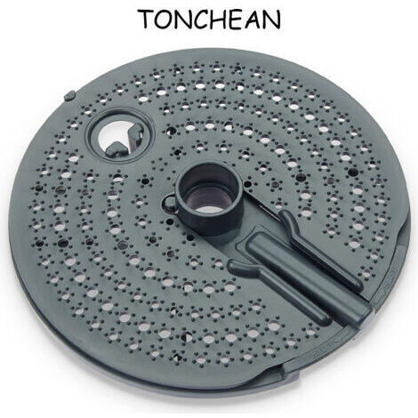 [JAMAIS UTILISÉ]Accessoire éplucheur V2 pour Thermomix TM6, TM5, TM31 • Éplucheur de pommes de terre avec râpe en plastique robuste • Convient aux carottes, légumes, diamètre 14,5CM (1/4)