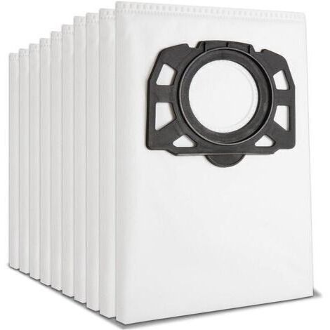 [JAMAIS UTILISÉ]Lot de 10 sacs aspirateur pour Kärcher 2.863-006.0, Sacs Aspirateur pour Kärcher WD4 WD5 WD6 WD5P WD6P Premium MV4 MV5 MV6 (1/5)