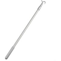 Rallonge télescopique en aluminium pour store de fenêtre avec mécanisme de crochet rotatif 33-60 cm