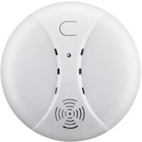 Détecteur de fumée, Alarme Incendie, Alarme de fumée avec capteur photoélectrique avancé, Alarme de 80 DB,1PCS