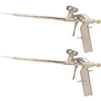 2pcs Pistolet pour mousse, Outillage à main Pistolets pour mousse expansive expansive Pistolet à Mousse Pulvérisation de Mousse pour Fenêtre Portes