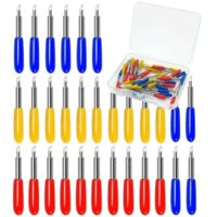 30pcs Lames de Rechange pour Cricut Explore Air, Cricut Explore Air 2, Cricut Explore Air 3, Cricut Maker, Cricut Maker 3, Cricut Expression pour Machines de Découpe de Vinyle (Multicolore)