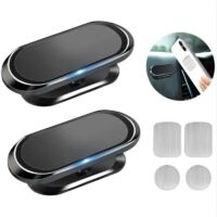 Support Telephone Voiture Magnetique, Porte Téléphone Voiture Aimanté, Aimant Telephone Voiture, Rotation 360° Support de Voiture Magnétique, Compatible avec iPhone/Samsung/Huawei/XIAOMI etc.