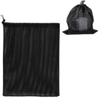 Sac de pompe, sac en filet de filtre de pompe, sac de filtre de pompe d'étang, sac en filet de pompe, accessoires de filtre de pompe à eau domestique (41 31cm, noir)