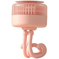 Mini ventilateur de voiture pliable, portable, Rechargeable par USB, silencieux, pour Table d'extérieur, bureau, cou
