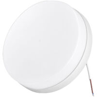 Plaque Lumineuse 2ème Génération Câblage Rond Large Tension 85-265V Blanc Froid/Blanc Chaud Convient pour Chambre, Salon, Bureau, Salle de Loisirs (Carton)