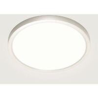 Plafonnier LED, Luminaire Plafonnier 28W 4500K, Lampe de Plafond LED Moderne Salle Blanc Neutre, Imperméable IP44, 22CM, Applicable à Salle de Bain, Chambre, Cuisine, Salon, Balcon, Couloir [Classe én