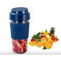 Portable Blender Cup, USB Electric Juicer Blender, USB Juice Blender, Juicer Blender Cup, Juicer Cup Fruit Blender, USB Portable Blender Blender Bleu