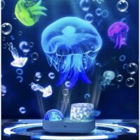 Ocean Night Light Projector, Kids Galaxy Projector for Bedroom,Nebula Star projecteur avec câble USB, Rotation à 360 degrés Kid Night Light Lamp pour décorer la fête, les anniversaires, les cadeaux de