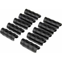 Serre Clips,Pinces à Tuyau pour la Fixation des Housses au Jardin Serres,des Films,des Plantes,20pcs 19mm