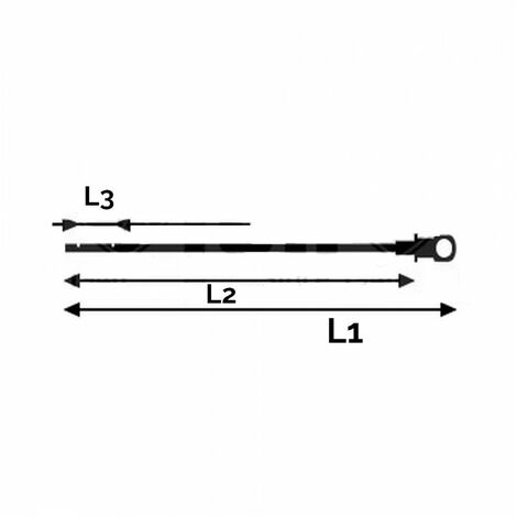 Jauge à huile 1.5 DCI Renault Clio II Clio III Kangoo Scenic II 7701060940