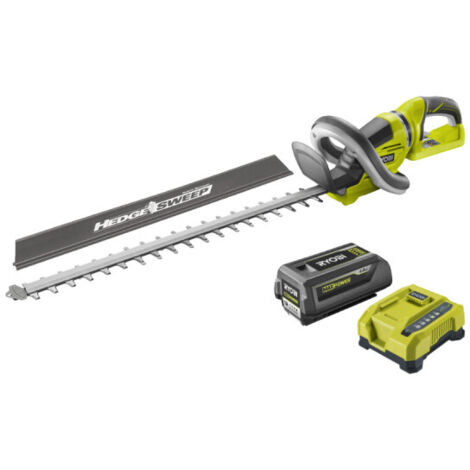 Tagliasiepi RYOBI 36V - 1 batteria da 4,0 Ah - 1 caricabatteria rapido da 6,0 Ah - RHT36C61R40F (1/5)