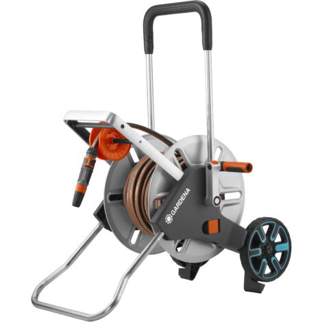 Carrello Avvolgitubo da Giardino - GARDENA CleverRoll M Easy Metall Set 18547-20 13 mm 1/2 pollice