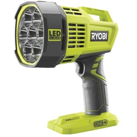 RYOBI 18V OnePlus R18SPL-0 Confezione di faretti LED a lungo raggio - 1 batteria da 2,5 Ah - 1 caricabatterie rapido RC18120-125 (1/4)