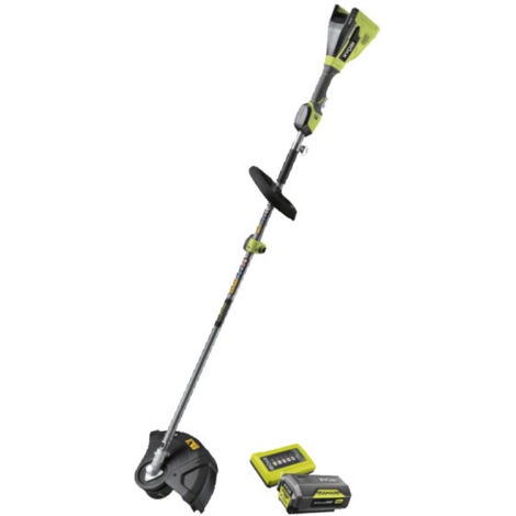 Tagliabordi senza spazzole RYOBI 36V LithiumPlus - 1 batteria da 4,0 Ah - 1 caricabatteria - RY36ELTX33A-140
