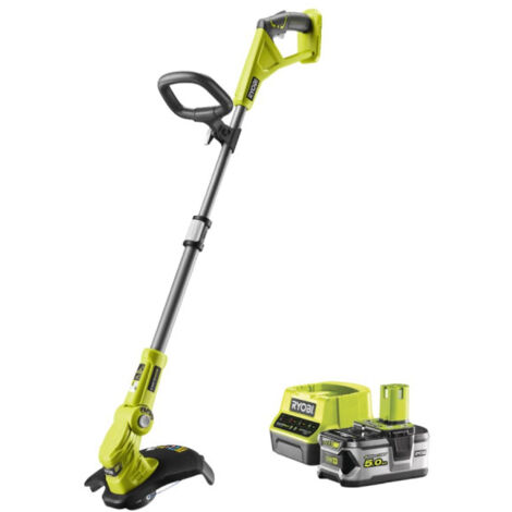 Tagliabordi RYOBI 18V OnePlus - 1 batteria da 5,0 Ah - 1 caricabatteria rapido RLT183250F