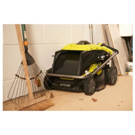 RYOBI Tondeuse 18V LithiumPlus Brushless coupe 37cm - 1 batterie 5,0 Ah - 1 chargeur rapide - RY18LMX37A-150
